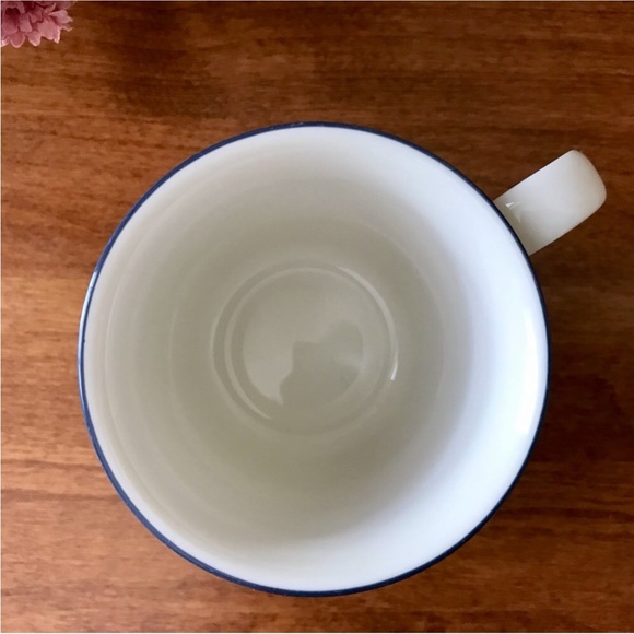 Lenox Poppies on Blue Mug - Picture 5 of 6